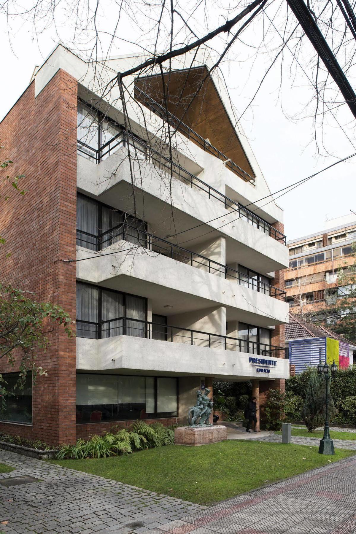 Aparthotel Presidente Edificio Santiago del Cile Esterno foto